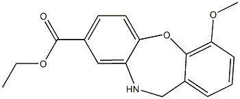 10,11-Dihydro-4-methoxydibenz[b,f][1,4]oxazepine-8-carboxylic acid ethyl ester|