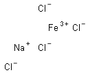 Sodium iron(III) chloride Structure