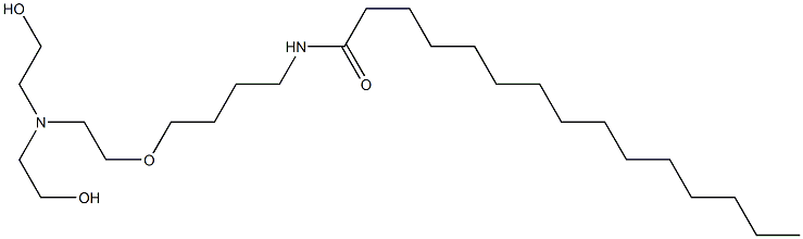  N-[4-[2-[Bis(2-hydroxyethyl)amino]ethoxy]butyl]pentadecanamide