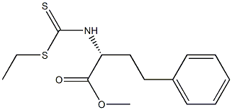 [R,(-)]-2-(Ethylthiocarbonothioylamino)-4-phenylbutyric acid methyl ester