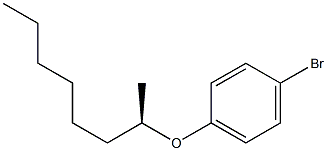 (R)-2-(4-Bromophenoxy)octane,,结构式