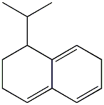 2,3,4,6-テトラヒドロ-4-イソプロピルナフタレン 化学構造式