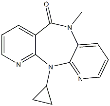 5,11-Dihydro-11-cyclopropyl-5-methyl-6H-dipyrido[3,2-b:2',3'-e][1,4]diazepin-6-one|