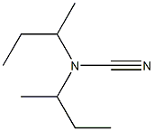 ジ-sec-ブチルシアナミド 化学構造式