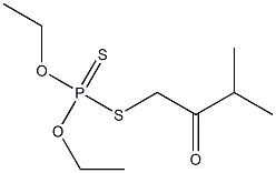Dithiophosphoric acid O,O-diethyl S-(3-methyl-2-oxobutyl) ester