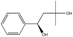 [R,(+)]-3-Methyl-1-phenyl-1,3-butanediol Struktur