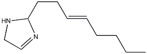 2-(3-Octenyl)-3-imidazoline Structure