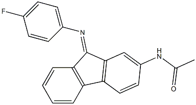 N-[9-(p-Fluorophenylimino)-9H-fluoren-2-yl]acetamide|