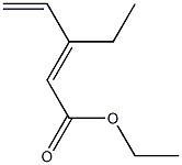 3-Ethyl-2,4-pentadienoic acid ethyl ester
