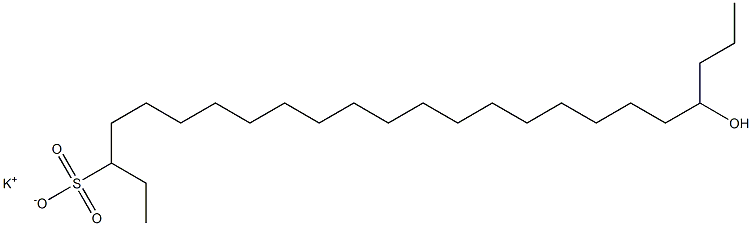 21-Hydroxytetracosane-3-sulfonic acid potassium salt