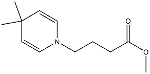 1,4-Dihydro-4,4-dimethylpyridine-1-butyric acid methyl ester