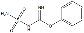 N-Sulfamoyl[phenoxy(amino)methan]imine Structure