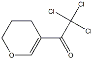 5-(Trichloroacetyl)-3,4-dihydro-2H-pyran Structure