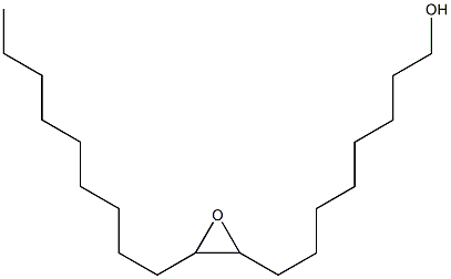 9,10-Epoxynonadecan-1-ol Structure