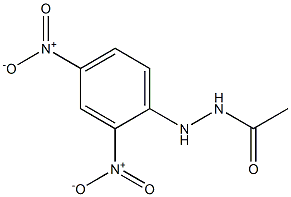 N'-(2,4-Dinitrophenyl)acetohydrazide Structure