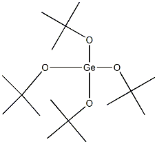 テトラ-tert-ブトキシゲルマン 化学構造式