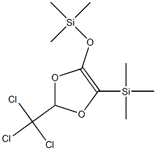 2-(Trichloromethyl)-4-[(trimethylsilyl)oxy]-5-(trimethylsilyl)-1,3-dioxole
