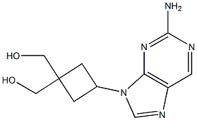 9-[3,3-Bis(hydroxymethyl)cyclobutyl]-9H-purin-2-amine