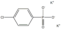 4-Chlorophenylphosphonic acid dipotassium salt 结构式