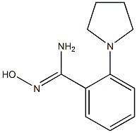  2-(Pyrrolidin-1-yl)benzamide oxime