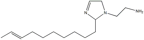 1-(2-Aminoethyl)-2-(8-decenyl)-3-imidazoline 结构式