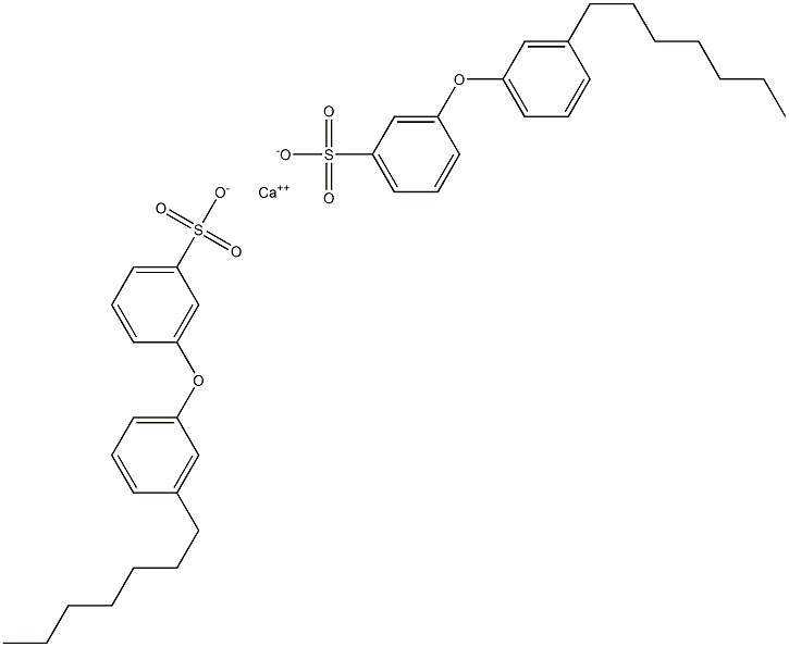 Bis[3-(3-heptylphenoxy)benzenesulfonic acid]calcium salt|