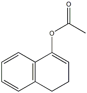 1-Acetoxy-3,4-dihydronaphthalene 结构式