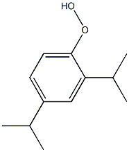 2,4-Diisopropylphenyl hydroperoxide 结构式