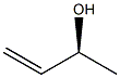 (S)-3-ブテン-2-オール 化学構造式