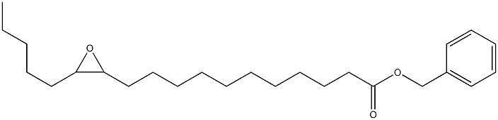 12,13-Epoxystearic acid benzyl ester Structure