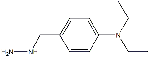 N,N-Diethyl-4-(hydrazinomethyl)aniline Structure