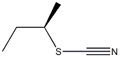 (-)-[(R)-sec-Butyl] thiocyanate Structure