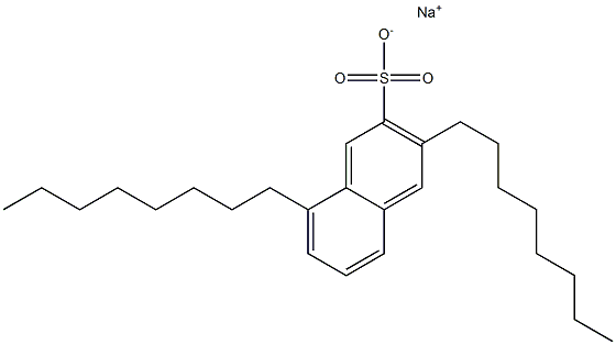 3,8-Dioctyl-2-naphthalenesulfonic acid sodium salt