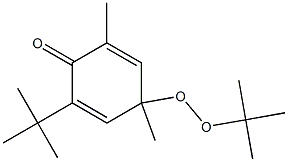 4-(1,1-Dimethylethylperoxy)-2,4-dimethyl-6-(1,1-dimethylethyl)-2,5-cyclohexadien-1-one