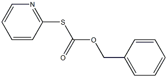 Thiocarbonic acid O-benzyl S-(2-pyridyl) ester Structure