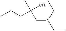  1-(Diethylamino)-2-methylpentan-2-ol