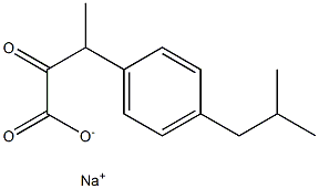 3-(4-Isobutylphenyl)-2-oxobutyric acid sodium salt