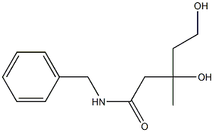 N-Benzyl-3,5-dihydroxy-3-methylpentanamide