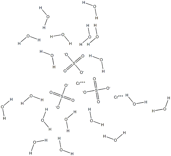 Chromium(III) sulfate octadecahydrate