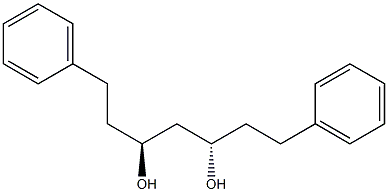 (3S,5S)-1,7-Diphenyl-3,5-heptanediol 结构式