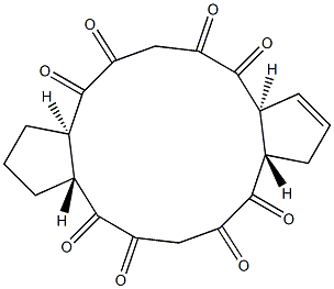 (3aR,8aS,11aS,16aR)-5H,8aH,13H,16aH-4,8,12,16-Tetraoxaoctahydrodicyclopenta[a,h]cyclotetradecene-5,7,13,15(6H,14H)-tetrone