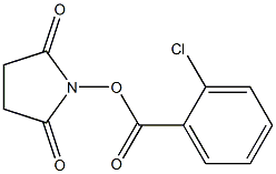 2-クロロ安息香酸スクシンイミジル 化学構造式