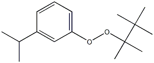 3-Isopropylphenyl 1,1,2,2-tetramethylpropyl peroxide,,结构式