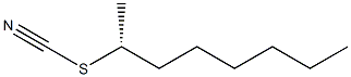 (-)-Thiocyanic acid (R)-1-methylheptyl ester|