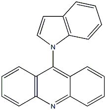 9-(1H-Indol-1-yl)acridine Struktur