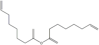 エテニル6-ヘプテニルエーテル 化学構造式