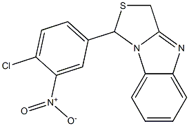1-[4-Chloro-3-nitrophenyl]-3H-thiazolo[3,4-a]benzimidazole