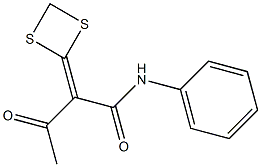  2-(1,3-Dithietan-2-ylidene)-3-oxo-N-phenylbutyramide