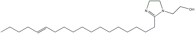 2-(13-Octadecenyl)-2-imidazoline-1-ethanol Structure