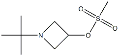 1-tert-Butylazetidin-3-ol methanesulfonate Structure